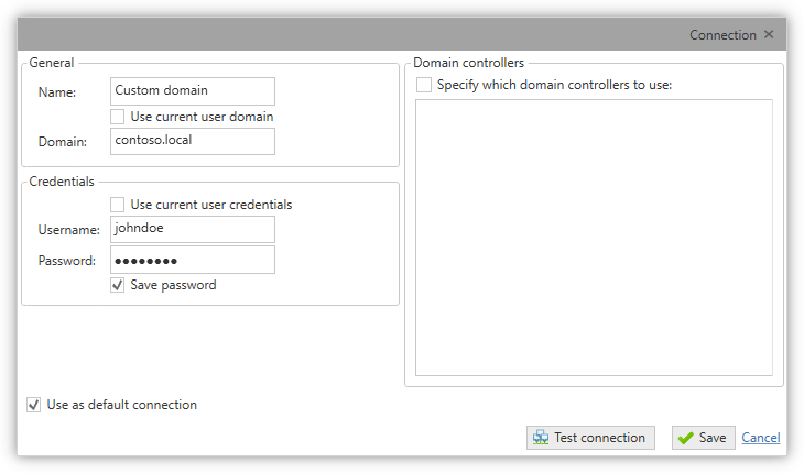 AD Admin 2 manage connections